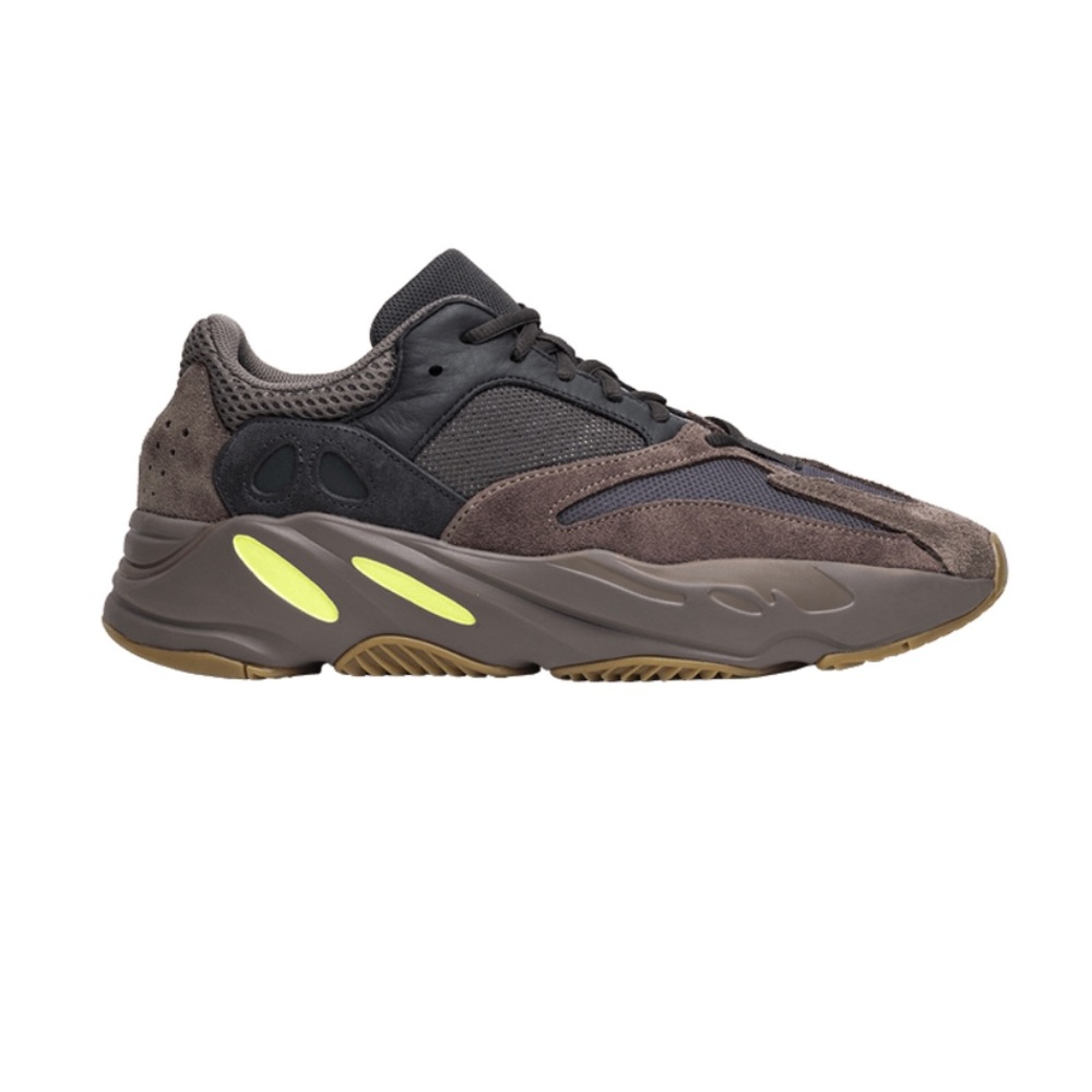 Yeezy Boost 700 Mauve/Brown with Neon Yellow Accents
